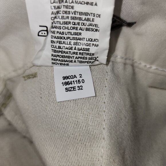 Hang Ten Shorts Mens 34 Tan Check California Chino Hybrid Skate Surf Stretch - Picture 11 of 11